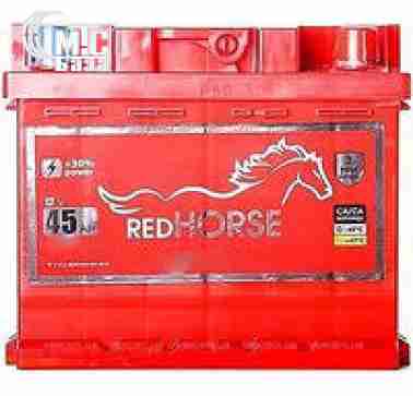 Аккумуляторы Аккумулятор Red Horse 6СТ-45 АзЕ Premium   EN390 А 207x175x175 мм